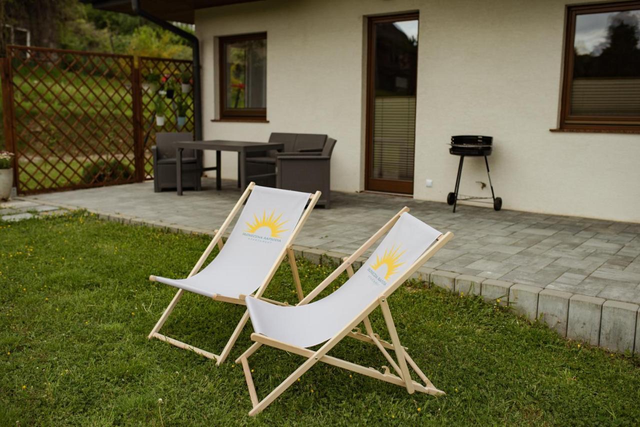 Apartament Sloneczna Rapsodia - Blisko Parku Zdrojowego - Piekny Widok - Ogrod - Taras 拉布卡 外观 照片